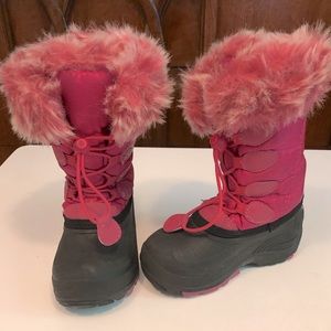 GIRLS KAMIK WINTER BOOTS SZ TODDLER 10